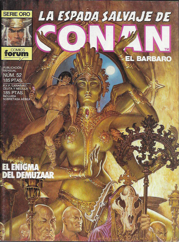 La Espada Salvaje de Conan. Forum 1982. Nº 52