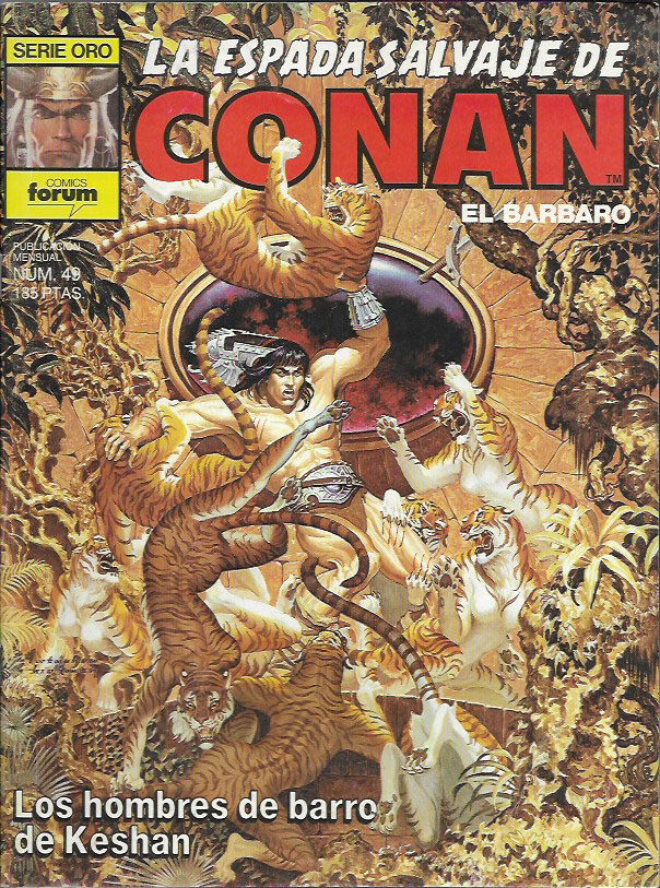 La Espada Salvaje de Conan. Forum 1982. Nº 49