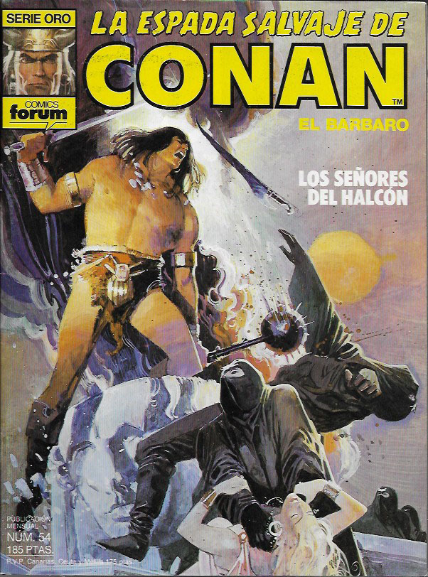 La Espada Salvaje de Conan. Forum 1982. Nº 54