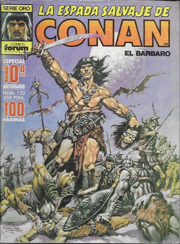 La Espada Salvaje de Conan. Forum 1982. Nº 122
