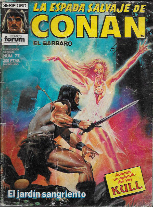 La Espada Salvaje de Conan. Forum 1982. Nº 77