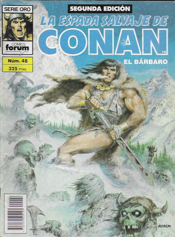 La Espada Salvaje de Conan. Forum 1989 (2ª Edición). Nº 48