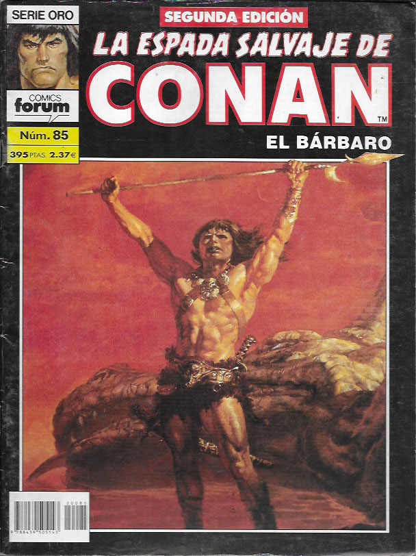 La Espada Salvaje de Conan. Forum 1989 (2ª Edición). Nº 85
