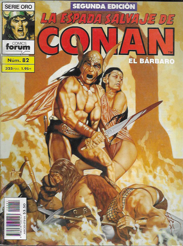 La Espada Salvaje de Conan. Forum 1989 (2ª Edición). Nº 82