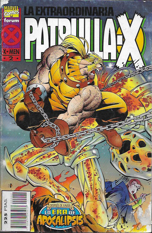 La Extraordinaria Patrulla-X. Forum 1995. Nº 2