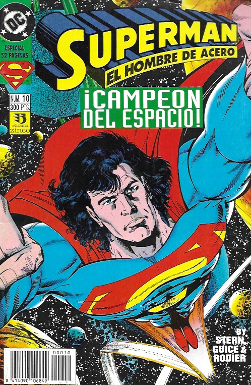 Superman. El hombre de acero. Zinco 1993. Nº 10
