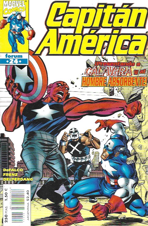 Capitán América v4. Forum 1998. Nº 24