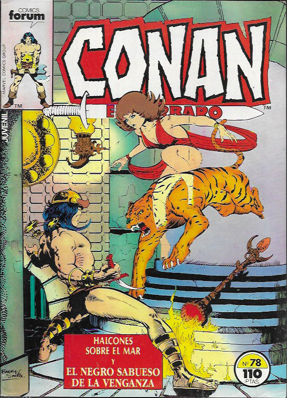 Conan El Bárbaro. Forum 1983. Nº 78