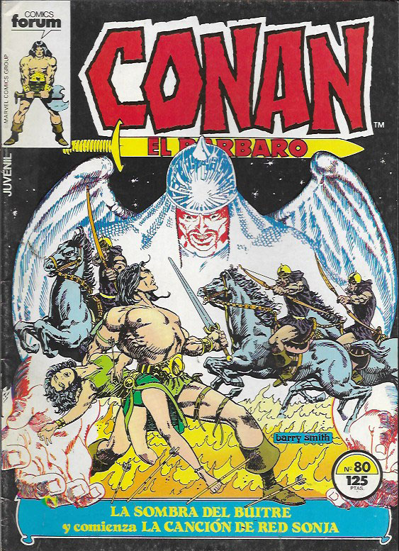 Conan El Bárbaro. Forum 1983. Nº 80