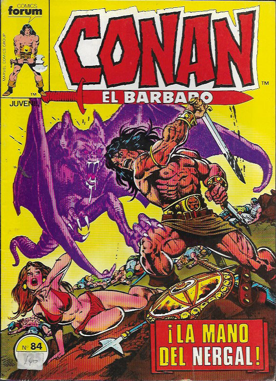 Conan El Bárbaro. Forum 1983. Nº 84