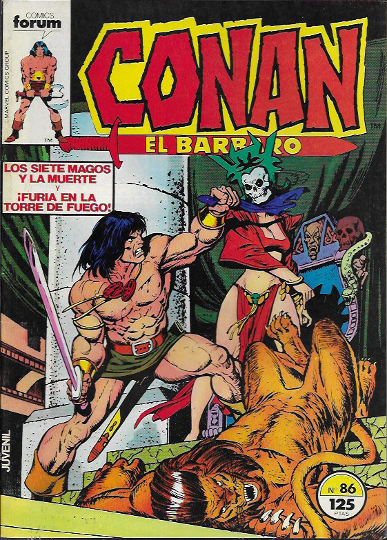 Conan El Bárbaro. Forum 1983. Nº 86