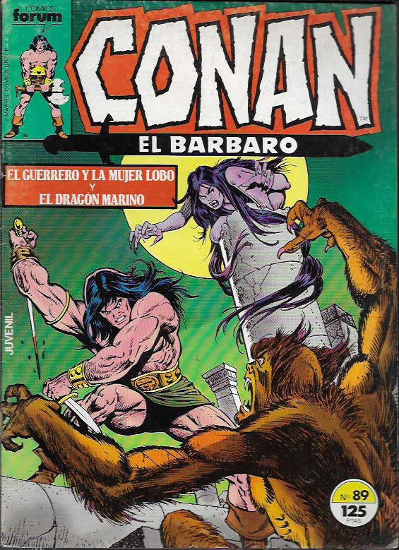 Conan El Bárbaro. Forum 1983. Nº 89