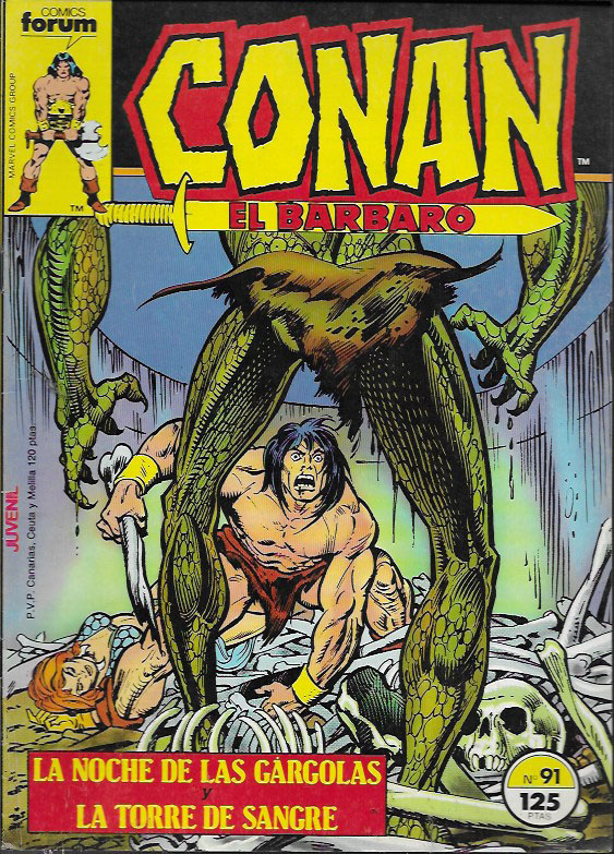 Conan El Bárbaro. Forum 1983. Nº 91