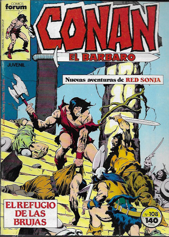 Conan El Bárbaro. Forum 1983. Nº 108