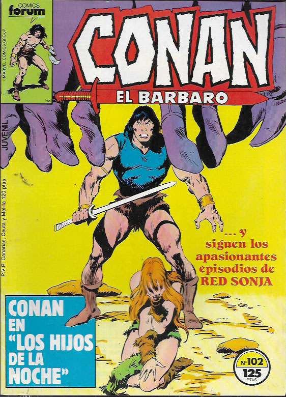 Conan El Bárbaro. Forum 1983. Nº 102