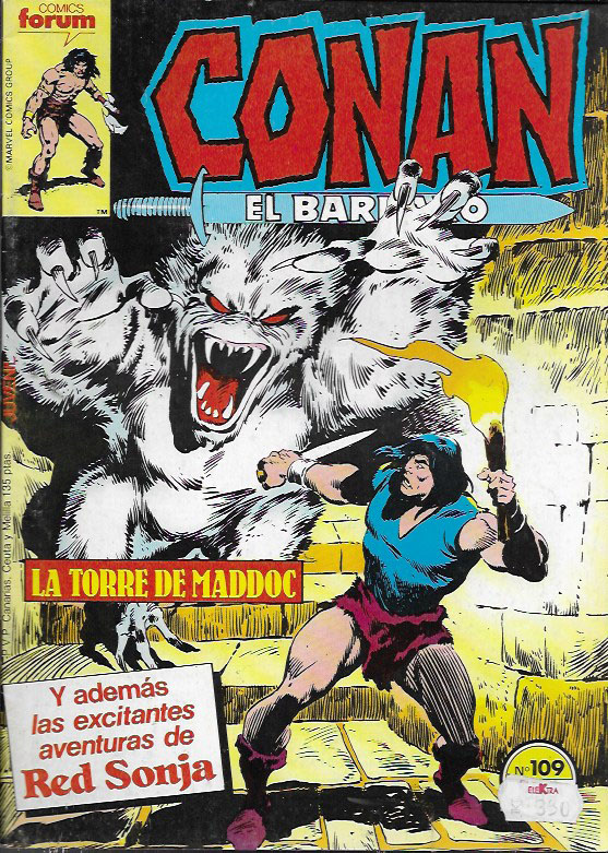 Conan El Bárbaro. Forum 1983. Nº 109