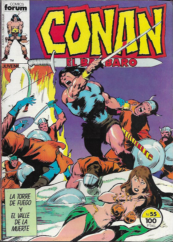 Conan El Bárbaro. Forum 1983. Nº 55