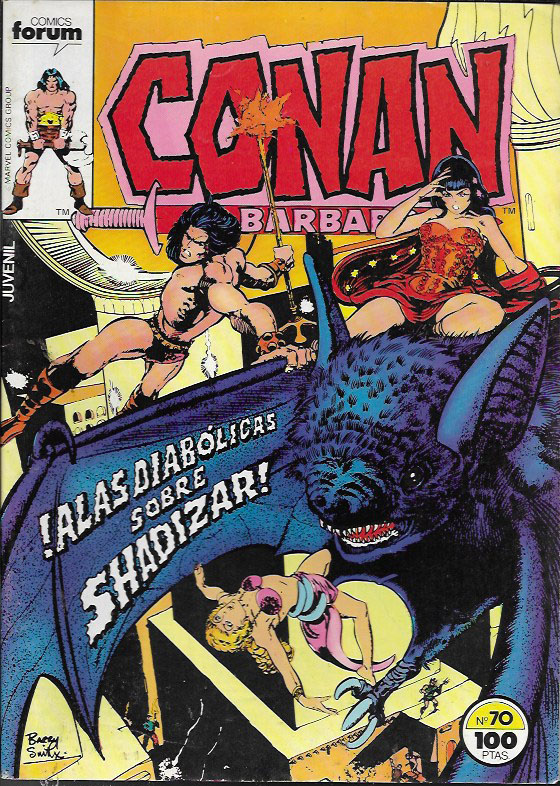 Conan El Bárbaro. Forum 1983. Nº 70