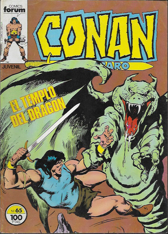 Conan El Bárbaro. Forum 1983. Nº 65