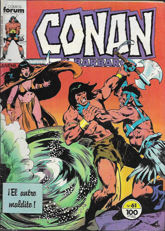 Conan El Bárbaro. Forum 1983. Nº 61