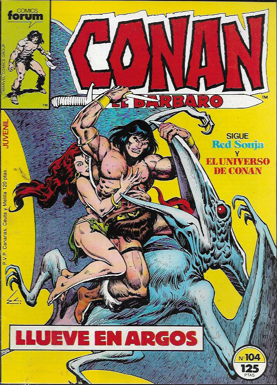 Conan El Bárbaro. Forum 1983. Nº 104