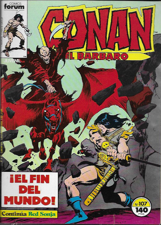 Conan El Bárbaro. Forum 1983. Nº 107