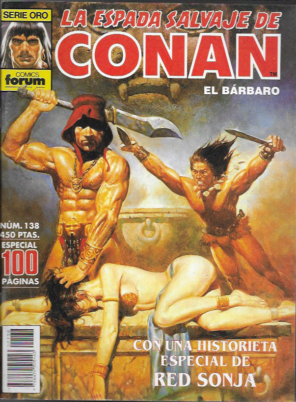 La Espada Salvaje de Conan. Forum 1982. Nº 138