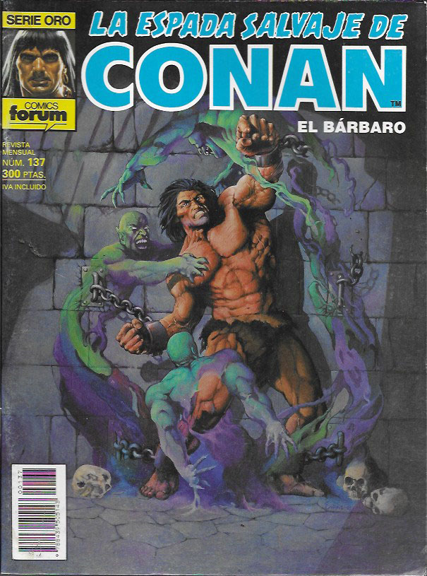 La Espada Salvaje de Conan. Forum 1982. Nº 137
