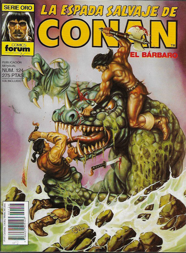 La Espada Salvaje de Conan. Forum 1982. Nº 124