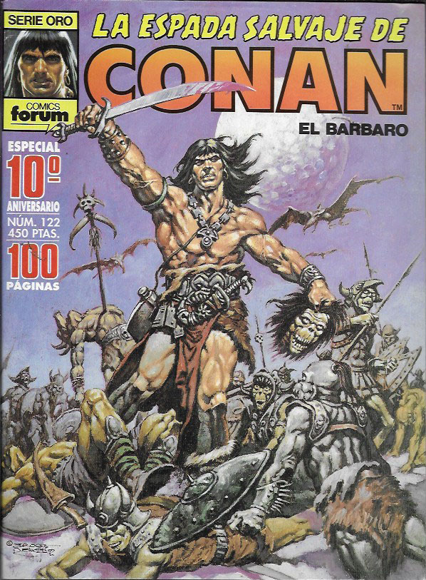 La Espada Salvaje de Conan. Forum 1982. Nº 122