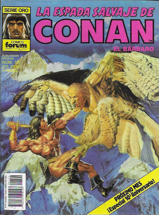La Espada Salvaje de Conan. Forum 1982. Nº 121