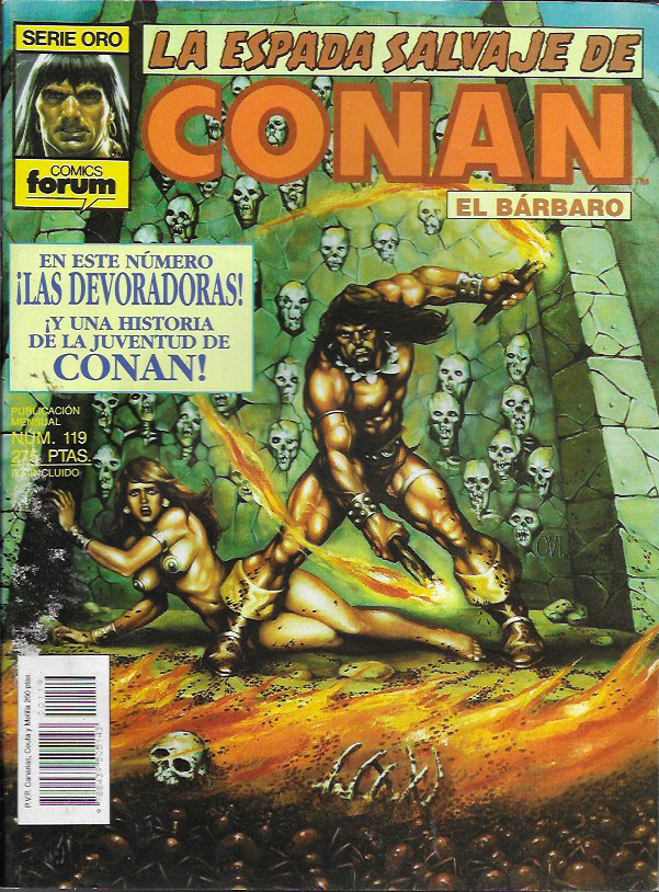 La Espada Salvaje de Conan. Forum 1982. Nº 119