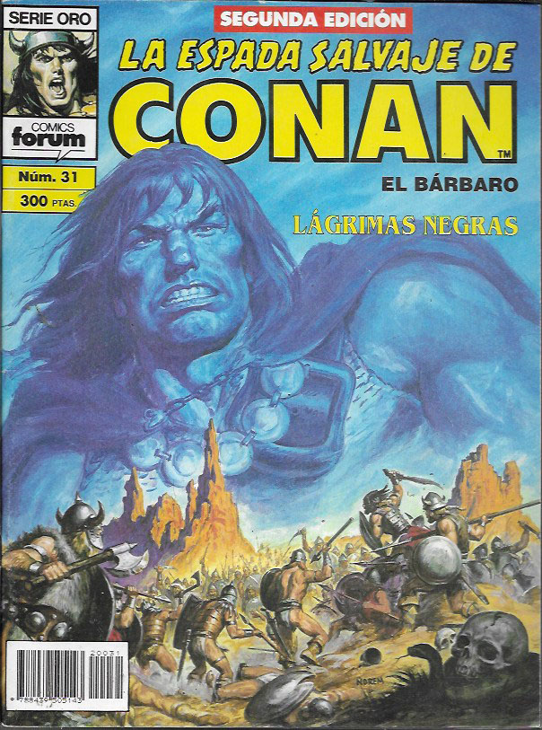 La Espada Salvaje de Conan. Forum 1989 (2ª Edición). Nº 31