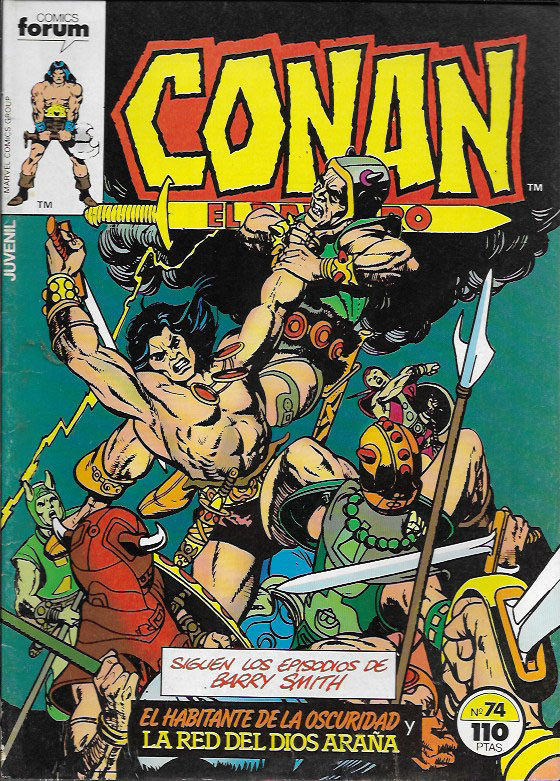 Conan El Bárbaro. Forum 1983. Nº 74