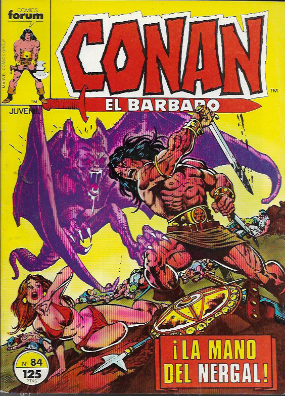 Conan El Bárbaro. Forum 1983. Nº 84