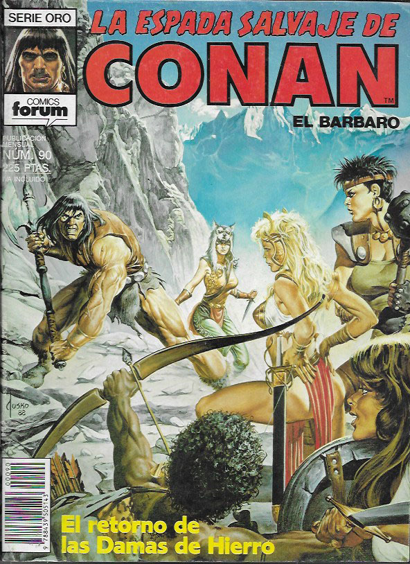 La Espada Salvaje de Conan. Forum 1982. Nº 90