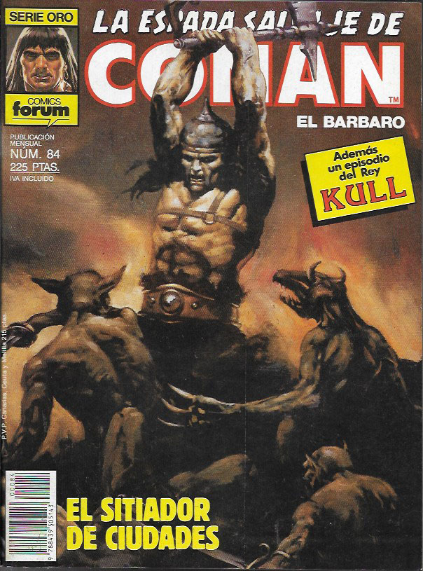 La Espada Salvaje de Conan. Forum 1982. Nº 84