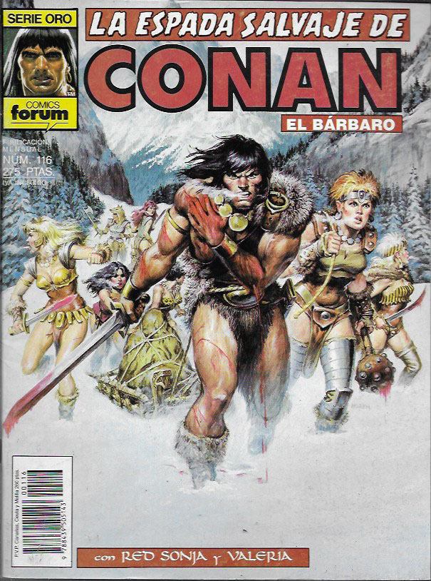 La Espada Salvaje de Conan. Forum 1982. Nº 116
