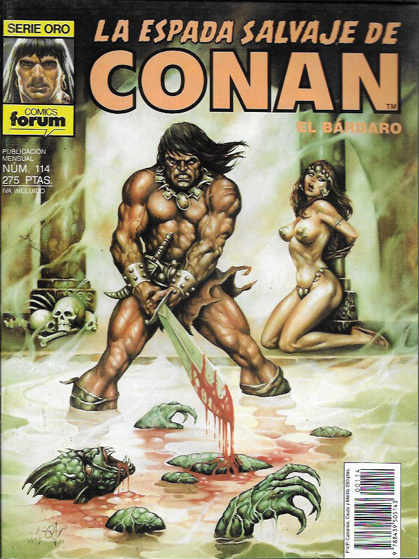 La Espada Salvaje de Conan. Forum 1982. Nº 114