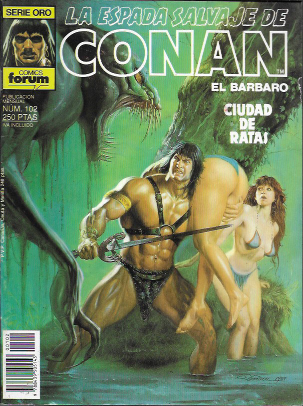 La Espada Salvaje de Conan. Forum 1982. Nº 102