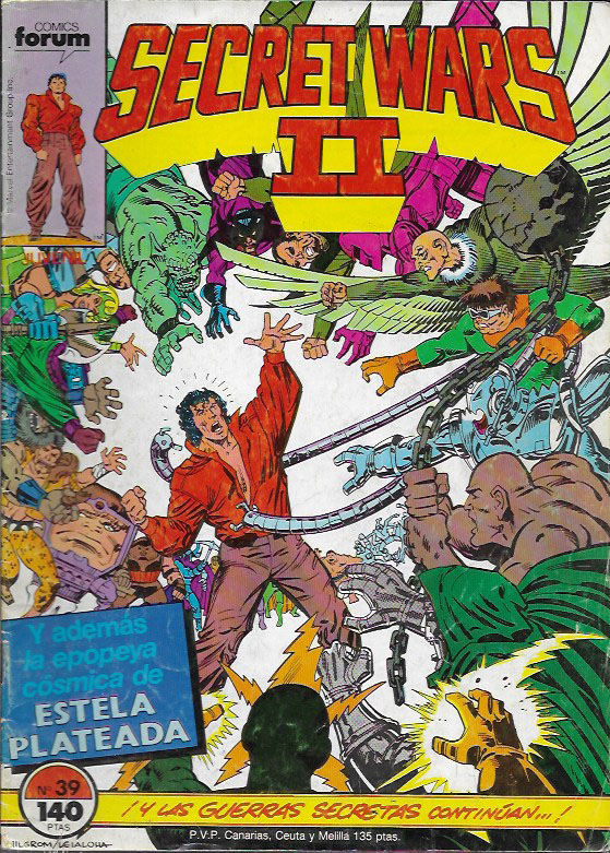 Secret Wars II. Forum 1985. Nº 39