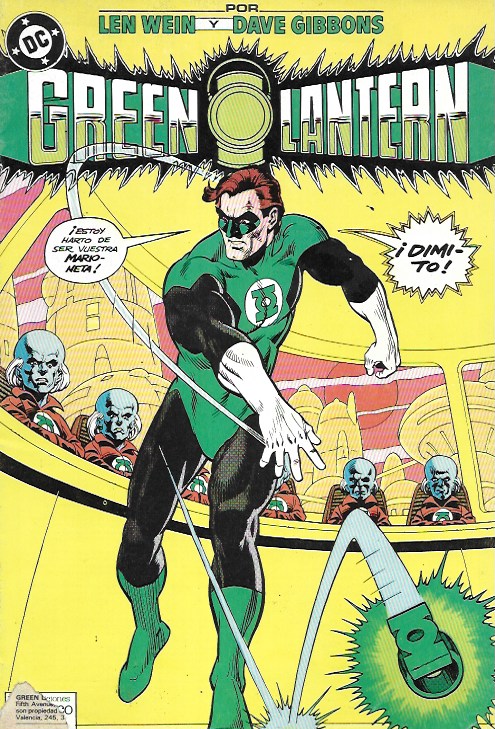 Green Lantern. Zinco 1986. Nº 16