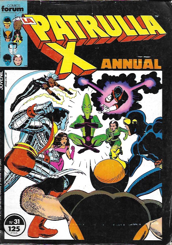 La Patrulla-X. Forum 1985. Nº 31