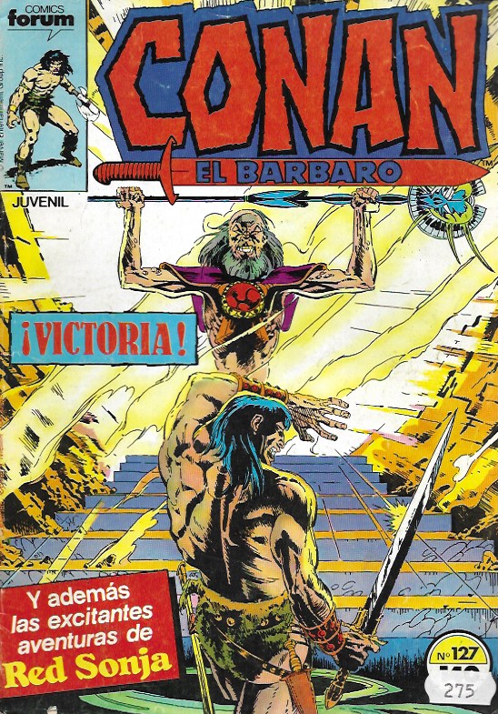 Conan El Bárbaro. Forum 1983. Nº 127