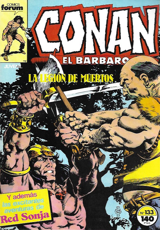Conan El Bárbaro. Forum 1983. Nº 133