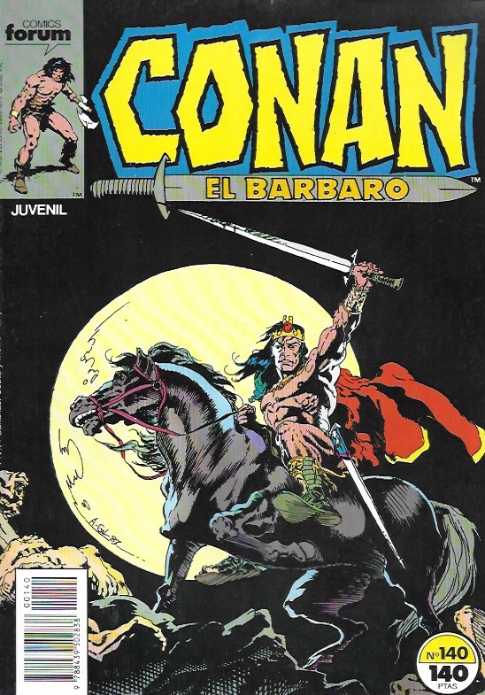 Conan El Bárbaro. Forum 1983. Nº 140