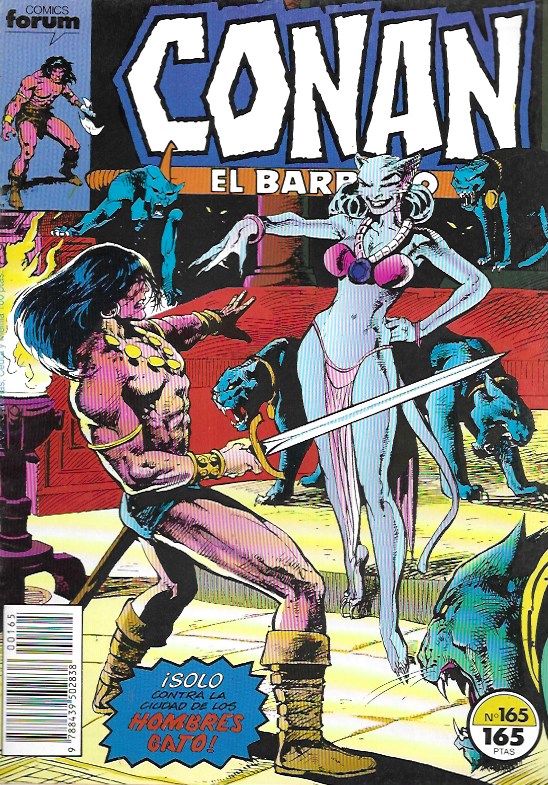 Conan El Bárbaro. Forum 1983. Nº 165