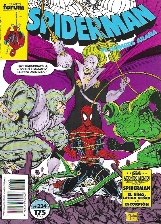 Spiderman. Forum 1983. Nº 224