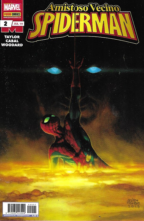 Amistoso vecino Spiderman. Panini 2019. Nº 2