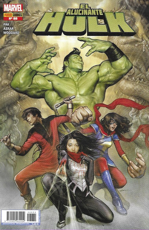 El Increíble Hulk. Panini 2012. Nº 60 El Alucinante Hulk